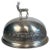 Silver Antique Stag Covered Silverplate Meat Dome For Sale - Image 8 of 8