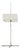 Mid-Century Modern Swiss Floor Lamp, 1960s For Sale