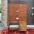 Vintage Lexington French Country / Louis Philippe Cherry 5 Drawer Writing Desk With Bookcase Top For Sale - Image 13 of 18
