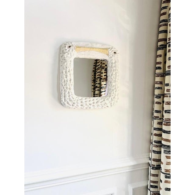 Not Yet Made - Made To Order Cicogne French Ceramic Mirror by Renzo Maar For Sale - Image 5 of 9