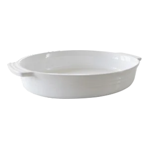 Early 21st Century Le Creuset Stoneware Baking Dish, Made in France