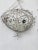 1920s Italian Crystal Beaded Basket Mirrors Sconces, Circa 1920 Rare For Sale - Image 5 of 12