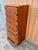 Wood Mid Century Danish Modern Teak Highboy / Lingerie Chest of Drawers. Circa 1970s For Sale - Image 7 of 18