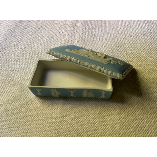 Antique 1920s Wedgwood Jasperware Fireplace Match Box For Sale - Image 9 of 18