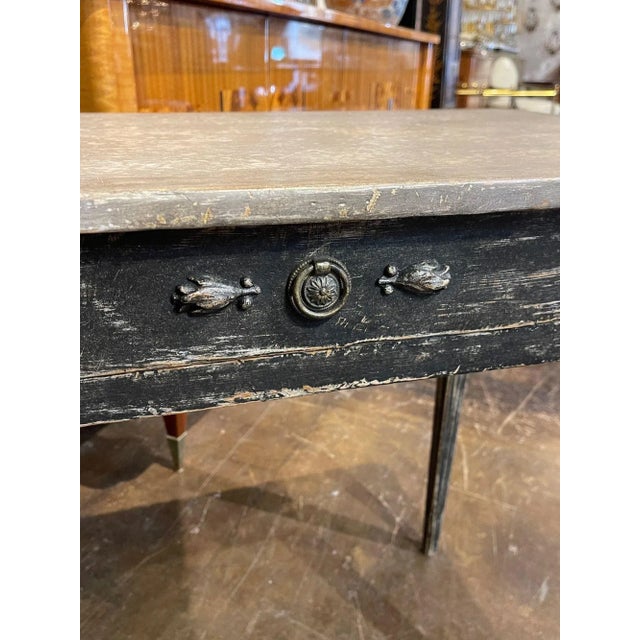 Swedish Neo-Classical Writing Table For Sale In Dallas - Image 6 of 11