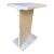 Vintage Modern Solid Italian Marble Side Table For Sale