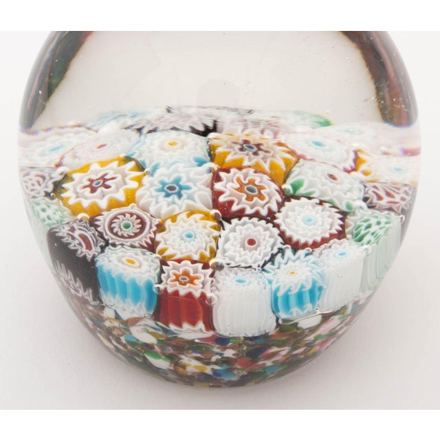 Collection of Seven Collection of Murano and French Millefiori Glass Paperweights For Sale In New York - Image 6 of 16