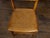 Wood English Turn of the Century 1900s Bamboo Slipper Chair with Cane Seat For Sale - Image 7 of 9