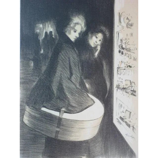 Original lithograph with full margins from "Les Maitre de L'Affiches" series, unframed. Printed by Imprimerie Chaix,...