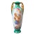 Antique Victorian Victoria Carlsbad Austria Portrait Vase, Victorian Art Nouveau Hand Painted Porcelain Urn, G M Asmann the Secret For Sale