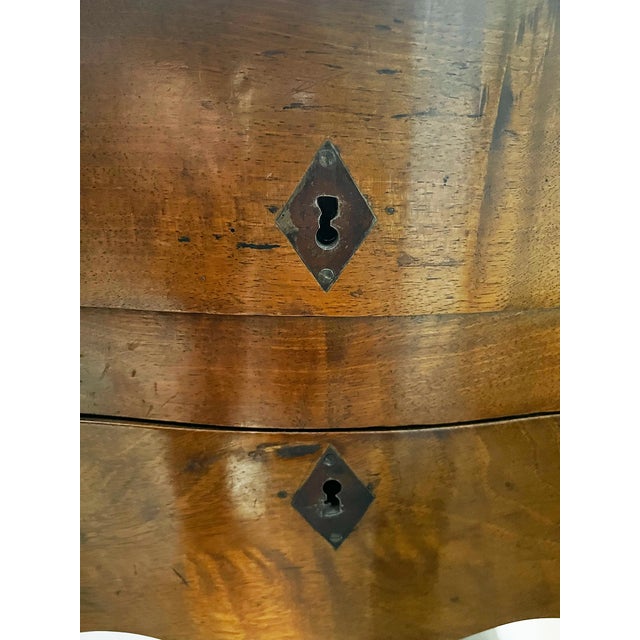 Brown 19th-Century Continental Fruitwood Work Table For Sale - Image 8 of 10