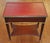 Maison Jansen 1960s Mahogany Directoire Style Leather Top End Table Console Table Manor of Jansen For Sale - Image 4 of 10