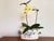 Beautiful Tiffany hand-painted centerpiece bowl with pretty floral pattern and scalloped edge. Very versatile piece could...