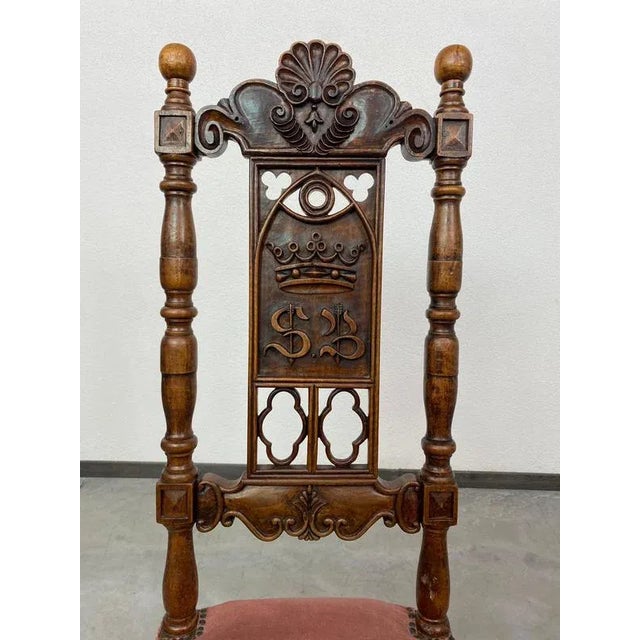 Antique Desk Chair, 1800s For Sale - Image 5 of 8