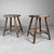 Set of English Wooden Stools, 1920s For Sale - Image 16 of 16