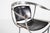 Pompei Armchair in Bronze and Black Leather by Alberto Orlandi, 1980s For Sale - Image 11 of 12
