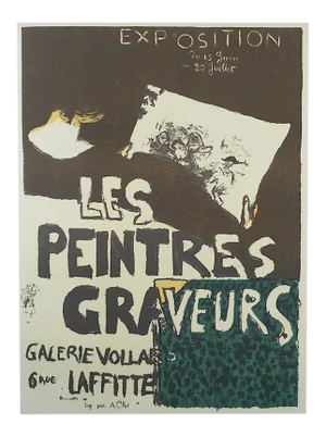 Vintage Mid 20th C. Modernist Lithograph-Pierre Bonnard-Printed by Mourlot, Paris