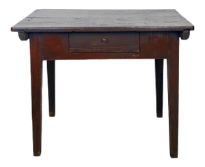 Late 19th Century Rustic Northern European Work Table