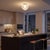 Nova Bloom Modern Flush Mount, Satin Nickel Steel, Sphere White Shade, Dimmable For Sale - Image 4 of 6