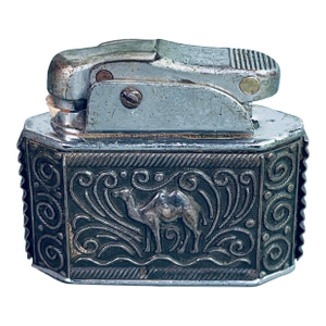 Antique Myon Silver Lighter Camel Motif