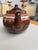 English 1940s Alcock Lindley Bloore Brown Betty Teapot For Sale - Image 3 of 11