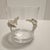 Hollywood Regency Vintage Mid-Century Style Alligator Glass Champagne Ice Bucket For Sale - Image 3 of 11