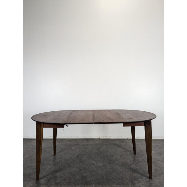 Scandinavian Table with 2 Extensions For Sale - Image 5 of 7