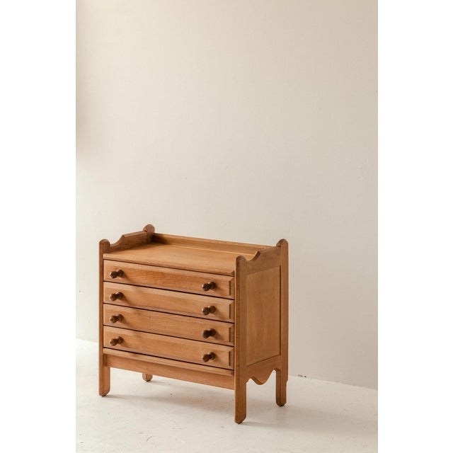 Chest of Drawers by R. Guillerme and J. Chambron for Votre Maison, 1950s For Sale - Image 12 of 12