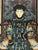 Reverse Painted Chinese Qianlong Emperor & Empress (Nobles) Rosewood Framed Ancestor Paintings - A Pair For Sale - Image 10 of 13