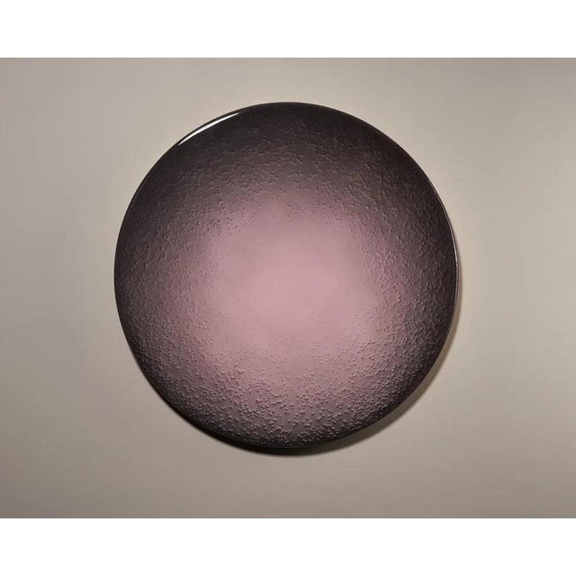Softest of Pink Small Wall Sculpture by Corine Vanvoorbergen For Sale - Image 4 of 4