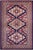 Rustic Shirwan Blue/Beige Wool Rug - 4'4''x5'11'' For Sale - Image 9 of 10