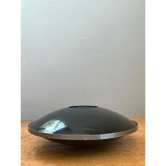 Vintage Modernist Chrome Tulip Vase For Sale - Image 14 of 15