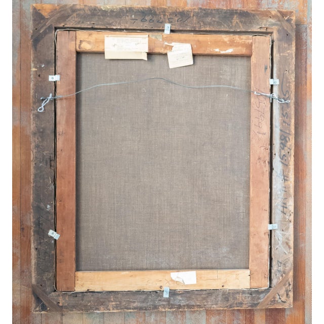 Early 20th Century English Courtyard Landscape by Lewis George Fry For Sale - Image 9 of 12