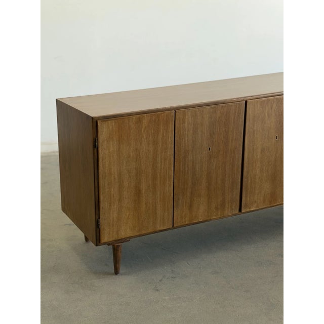 Mid-Century Modern 1960s Minimal Credenza by Borge Mogensen For Sale - Image 3 of 13