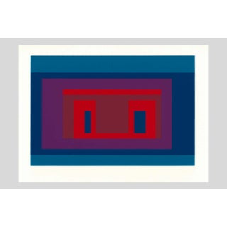 1968 Josef Albers "Variant" IX Serigraph For Sale