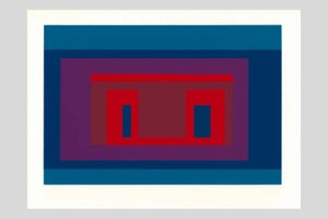 1968 Josef Albers "Variant" IX Serigraph