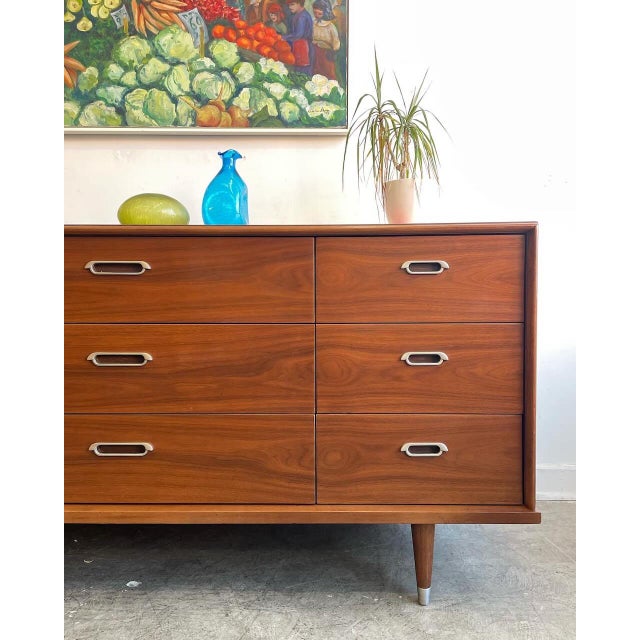 1960s 1960's B. P. John Furniture Co. Low Dresser, Attributed For Sale - Image 5 of 8