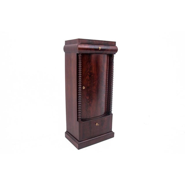 Mahogany Cabinet, Northern Europe, 1870s, in Restored conditions. Designed before 1890