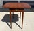 1980s Henkel Harris Solid Cherry Pembroke Drop-Leaf Side Table Model No. 5406 For Sale - Image 5 of 18