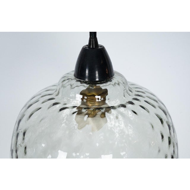 Mid-Century Modern Pendant Lamps in Smoked Murano Glass, Italy, 1950s, Set of 2 For Sale - Image 12 of 13