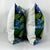 Abstract Hydrangea Paul Poiret Attributed to Schumacher 20”x20” Feather/Down Pillows - A Pair For Sale - Image 3 of 5