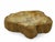 Elevate your space with this stunning, handcrafted natural stone dish, a truly unique piece formed from an ancient cross-...