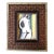 Contemporary Original Stewart Ross Modernist Abstract Female Nude Small Painting Ornate Frame For Sale