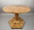 Biedermeier Pedestal Table with Folding Top in Burr Walnut, 19th Century For Sale - Image 3 of 10