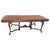Early 20th Century Walnut Hairy Paw Dining Table For Sale