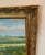 Tuscan Countryside Impressionist Oil Painting, Framed For Sale - Image 18 of 18