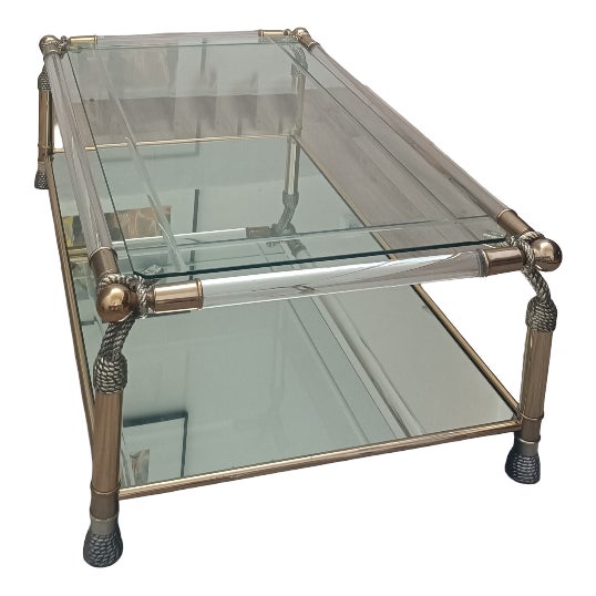 Vintage Coffee Table by Curvasa, 1970s For Sale