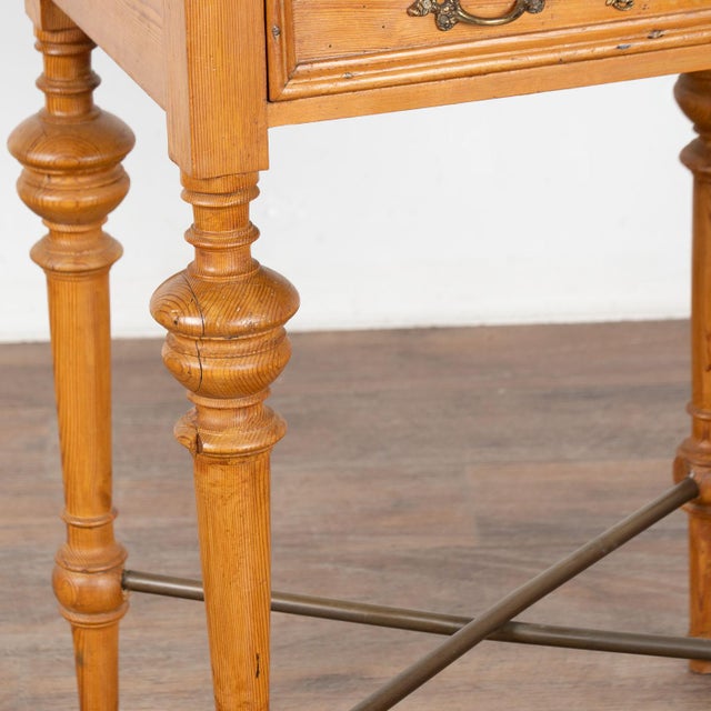 Brown 19th Century Danish Pine Side Table For Sale - Image 8 of 13
