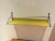 1960s Dutch Yellow Perforated Metal Wall Shelf by Tjerk Reijenga for Pilastro, 1960s For Sale - Image 5 of 5