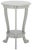 Robin's Egg Blue Mary Pedestal Table in Robins Egg Blue For Sale - Image 8 of 8